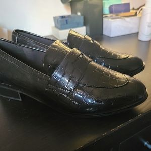 Aldo Faux Leather Loafers